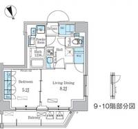 パークアクシス浅草レジデンスの間取り