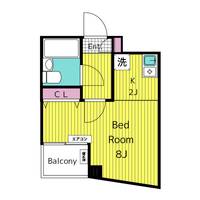 K’s apartmentの間取り