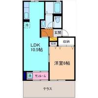 メイプルコートの間取り