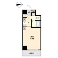 愛知県名古屋市中区新栄1(マンション)の賃貸物件の間取り
