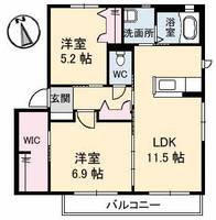 物件の間取り画像