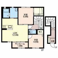 コンフォート木津の間取り