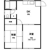 神奈川県相模原市南区相模大野9(アパート)の賃貸物件の間取り