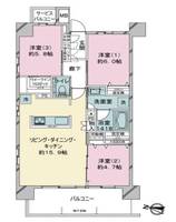 物件の間取り画像