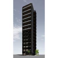 オープンブルーム川口並木の外観