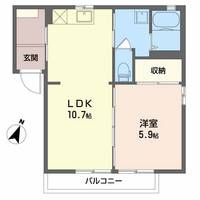 物件の間取り画像