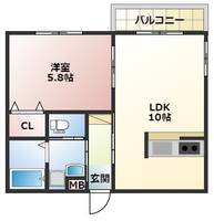 物件の間取り画像