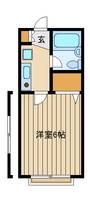 東京都板橋区東山町(アパート)の賃貸物件の間取り