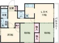 物件の間取り画像