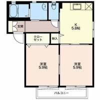 物件の間取り画像