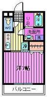 埼玉県さいたま市浦和区前地1(アパート)の賃貸物件の間取り