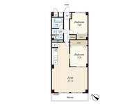 山手町マンションの間取り