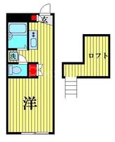 埼玉県さいたま市大宮区天沼町2(アパート)の賃貸物件の間取り