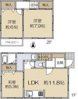 物件の間取り画像