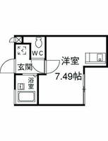 アルカディア相模大野の間取り