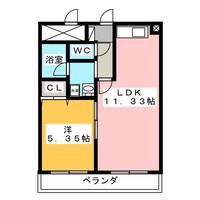 サウスコートの間取り