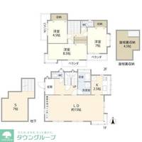 東京都府中市新町3(一戸建)の賃貸物件の間取り