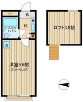 ルーブル日野の間取り