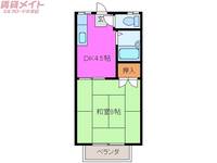 タウニーリバティの間取り