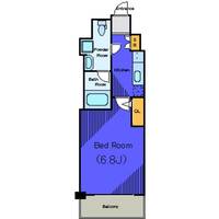 東京都大田区南蒲田2(マンション)の賃貸物件の間取り
