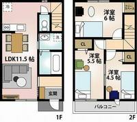 物件の間取り画像