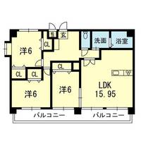SCHEIN COAT神水の間取り