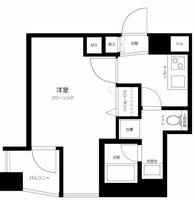 東京都北区滝野川6(マンション)の賃貸物件の間取り