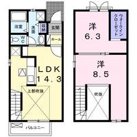 リビエスタ2の間取り