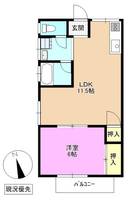 物件の間取り画像