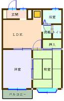 物件の間取り画像