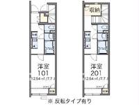 クレイノ塩津の間取り