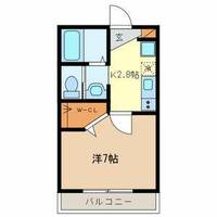 埼玉県戸田市喜沢1(アパート)の賃貸物件の間取り