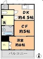 コーポ福原の間取り