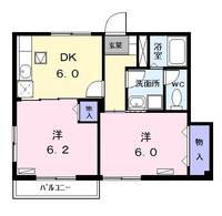 カーサミツミネ・プチの間取り