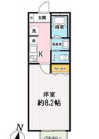 キャメル西所沢の間取り