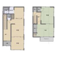 大阪府岸和田市春木大国町(一戸建)の賃貸物件の間取り
