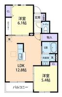 物件の間取り画像