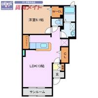 物件の間取り画像