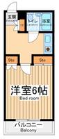 ヴィラフローレの間取り