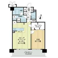 東京都世田谷区大原2(マンション)の賃貸物件の間取り
