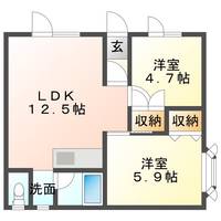 物件の間取り画像