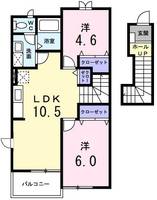 物件の間取り画像