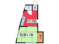 中山コ-ポの間取り