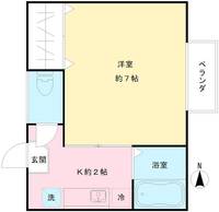 シュンハイツ唐木田の間取り