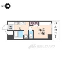 DETOM-1西陣の間取り