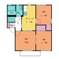 物件の間取り画像