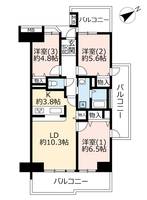 物件の間取り画像