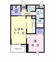 アルカディアIIの間取り