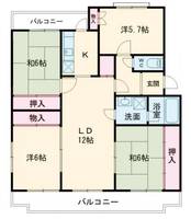 物件の間取り画像