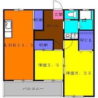 物件の間取り画像